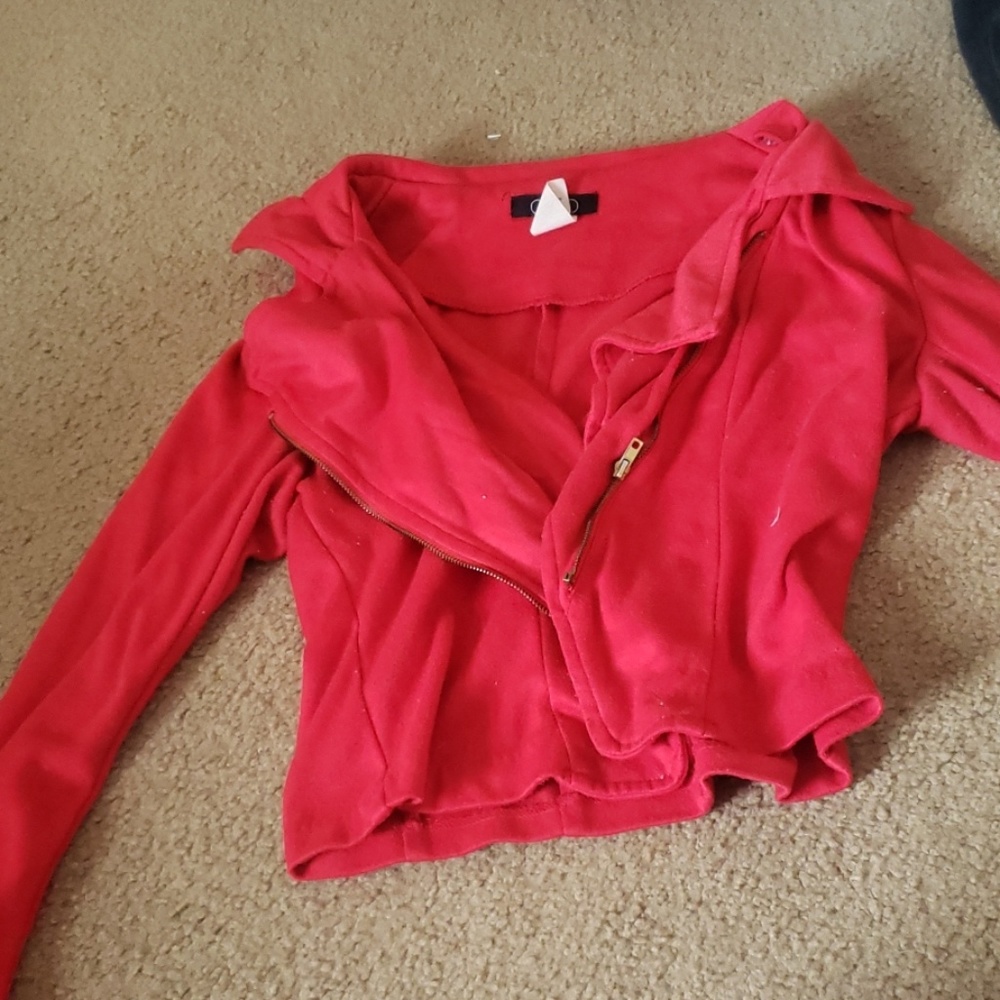 Debs red jacket
